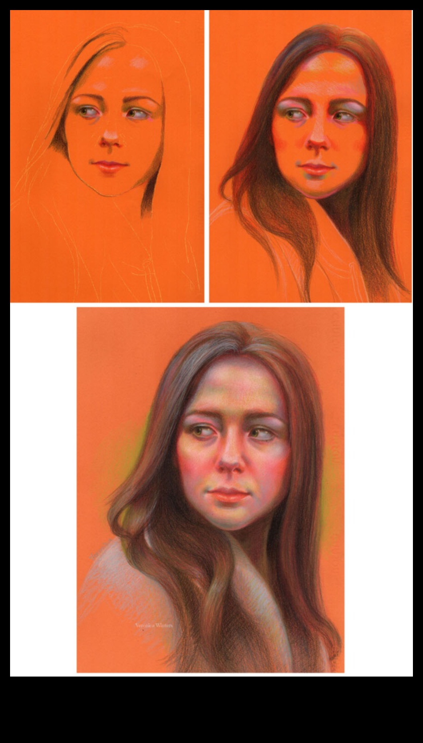 Ρεαλιστικά πορτρέτα με έγχρωμο μολύβι Ένα δημιουργικό μέσο για την αποτύπωση της ανθρώπινης μορφής 3 Πολύχρωμος Ρεαλισμός: Ζωντανά πορτρέτα και σκηνές με μολύβι