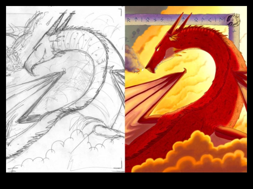 Από το Σκίτσο στη Σκηνή Η Εξέλιξη της Εικονογραφικής Τέχνης 4 From Sketch to Scene: The Evolution of Illustrative Art