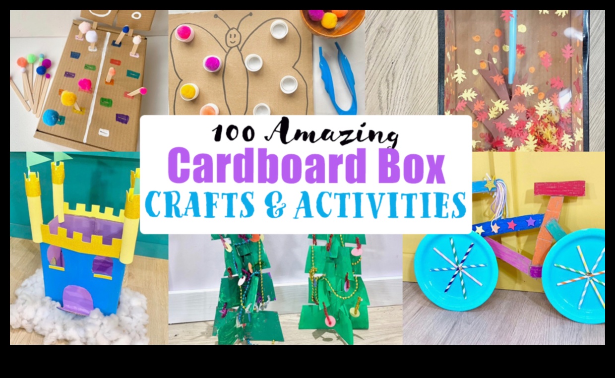 Διασκεδαστικά και δημιουργικά έργα χειροτεχνίας από χαρτόνι για όλες τις ηλικίες 5 Δημιουργίες από χαρτόνι DIY: Χτίζοντας φαντασία με ανακυκλωμένα υλικά