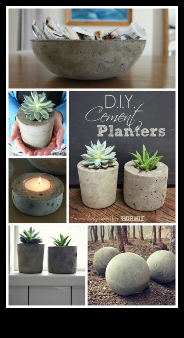Crafting with Concrete: Modern DIY Projects for Urban Living