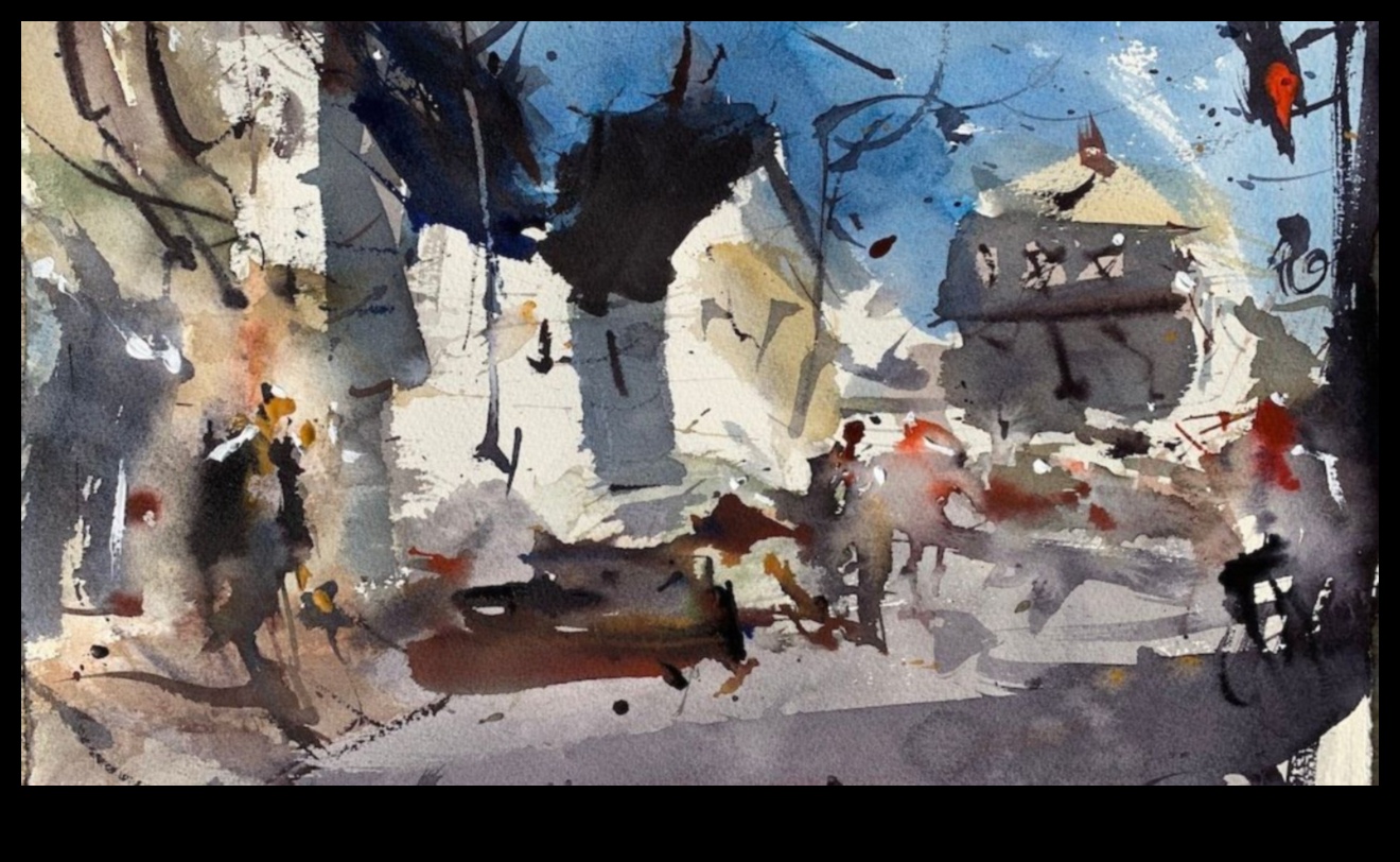 Beyond the Lines: Exploring Abstract Possibilities with Watercolor
