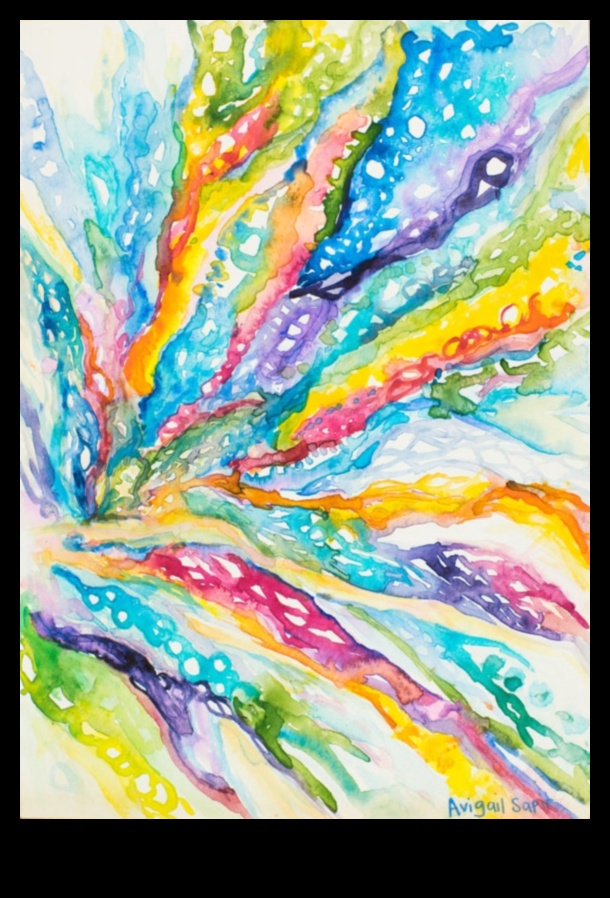 Beyond the Lines: Exploring Abstract Possibilities with Watercolor