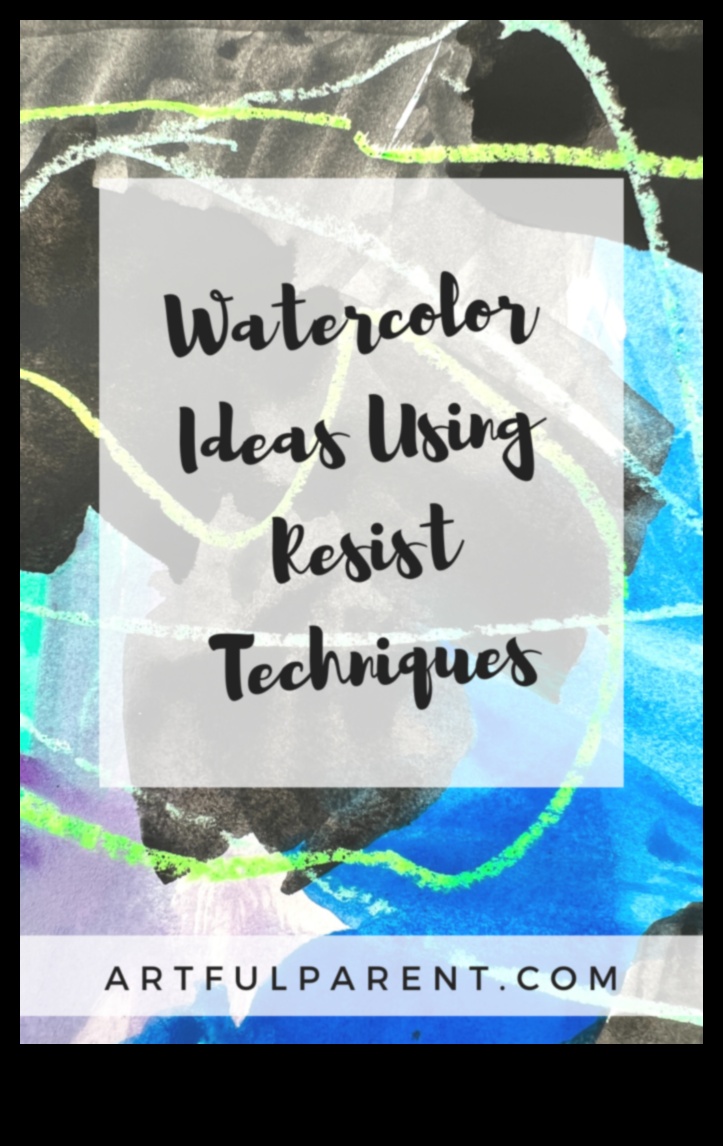 DIY Kids' Watercolor Resist: Crafting Colorful Masterpieces