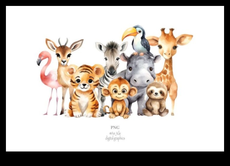 Whimsical Wildlife: Crafting Playful Animal Cartoons