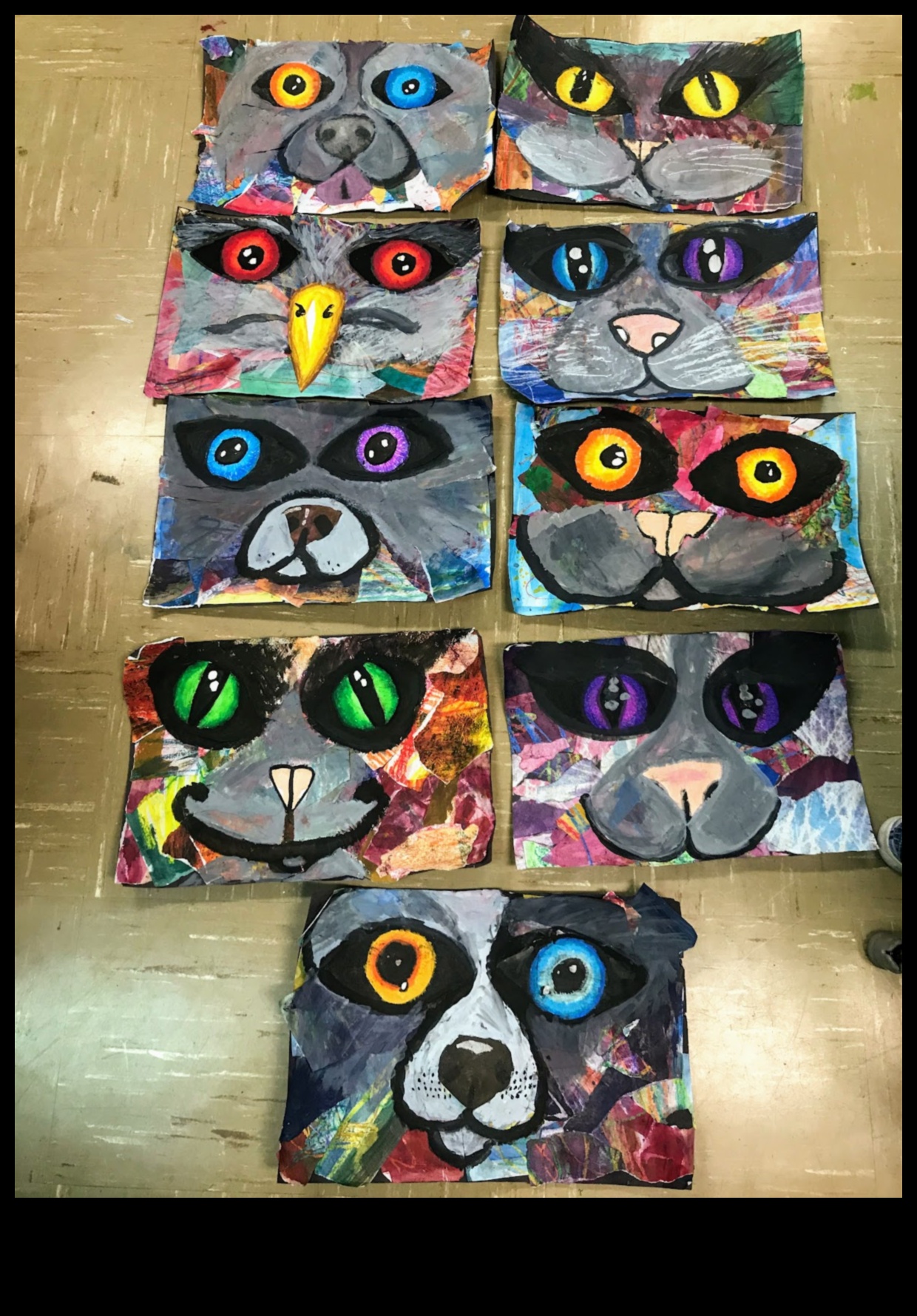 Ζώα κολάζ Ένας δημιουργικός τρόπος για να εκφραστείτε 5 Crafty Kids' Collage Animals: Crafting Imaginative Creatures