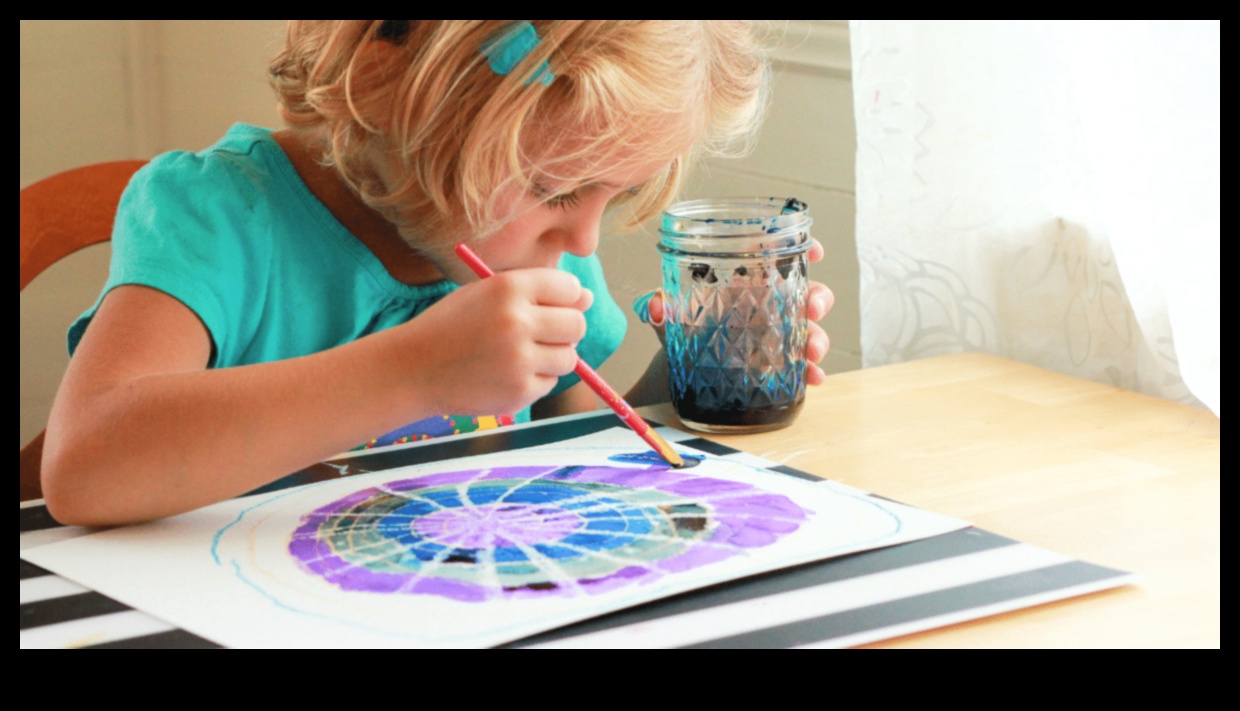 DIY Kids' Watercolor Resist: Crafting Colorful Masterpieces