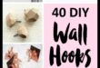 DIY Wooden Wall Hooks: Crafting Practical and Stylish Hangers
