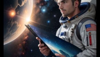 Stellar Pioneers: Navigating the Vast Cosmos με προηγμένο διαστημικό σκάφος