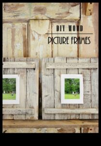 DIY Wooden Picture Frames: Crafting Frames for Cherished Memories